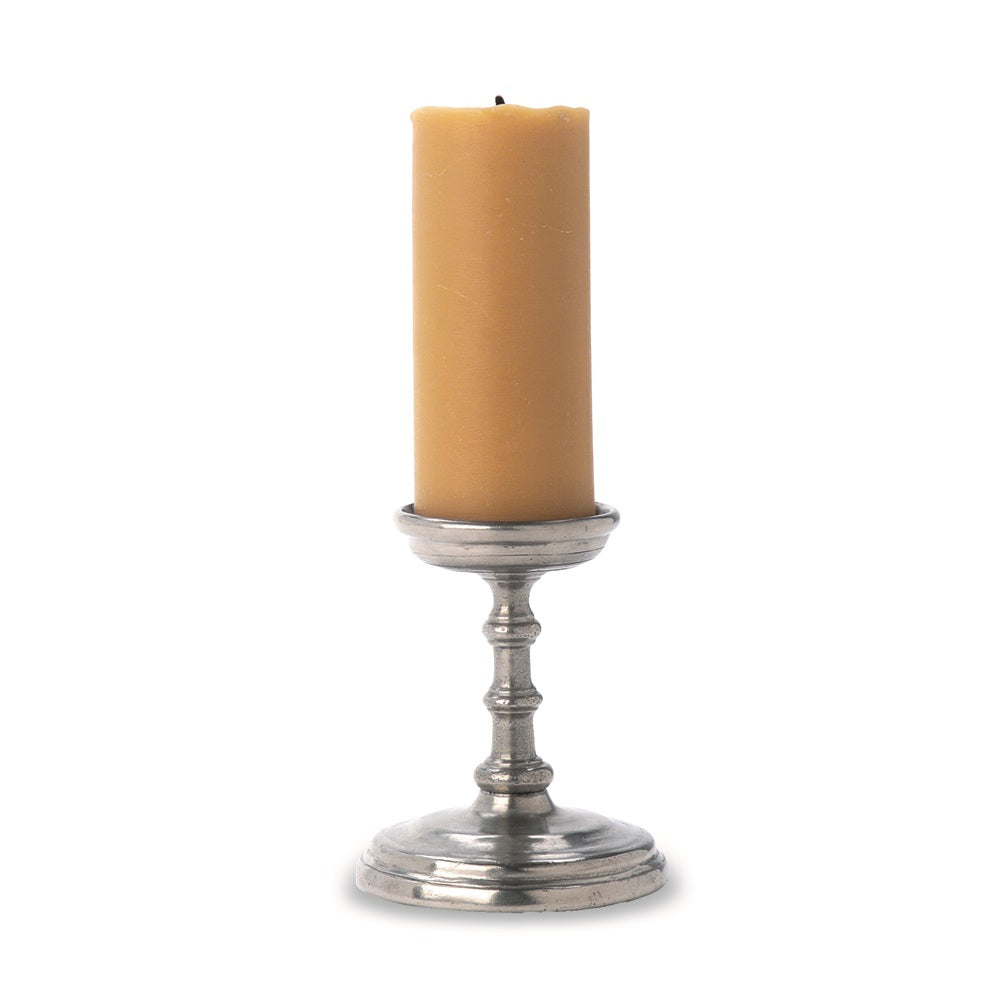MATCH PEWTER Iron Spike Candlestick
