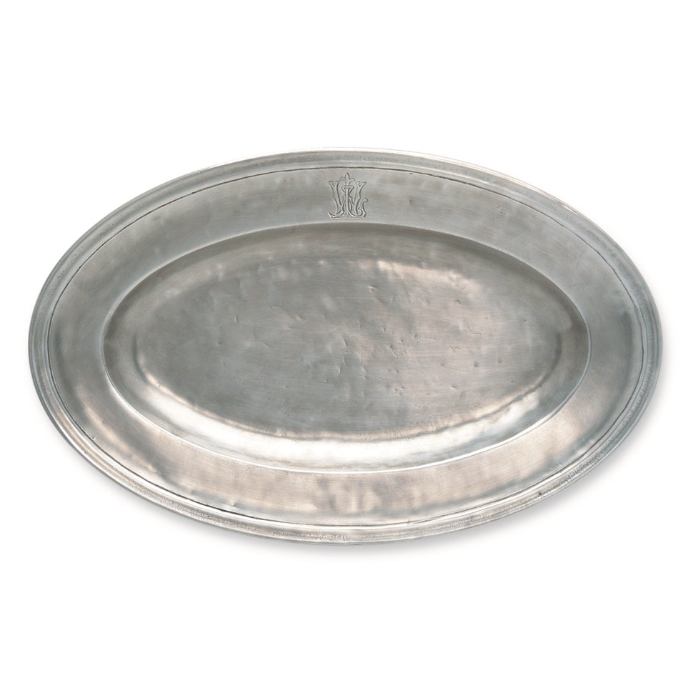 Match Pewter WL Oval Platter