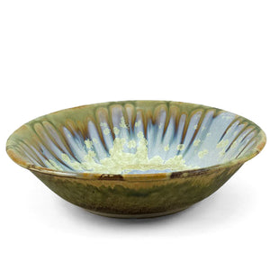 Ae Ceramics Round Series Soup Bowl in Abalone & Tortoise