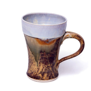 Ae Ceramics Round Series Tall Mug in Abalone & Tortoise