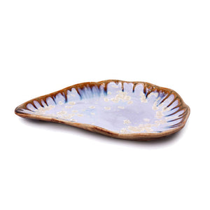 Ae Ceramics Oyster Series Small Plate in Abalone & Tortoise