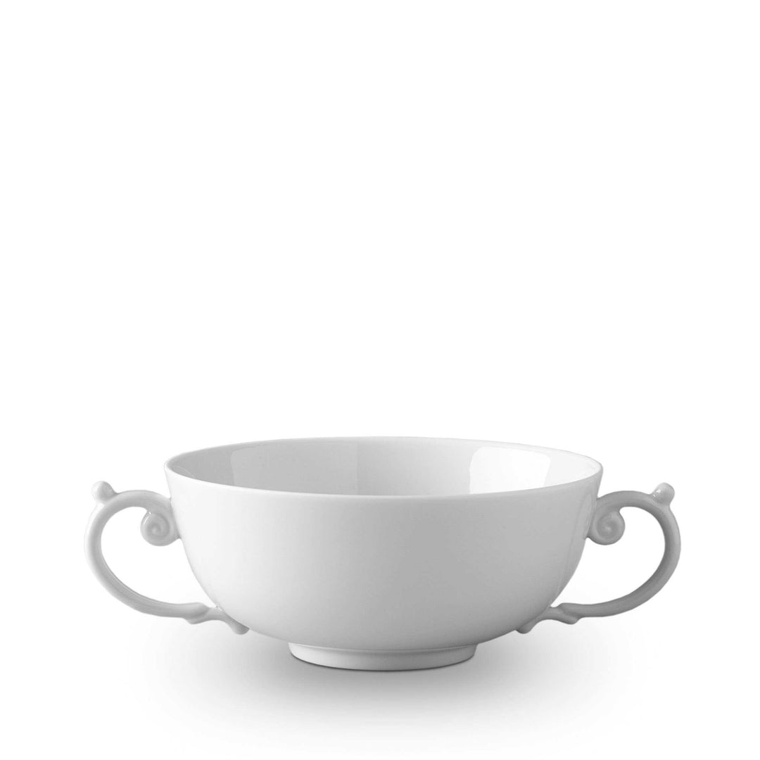 L'Objet Aegean White Soup Bowl