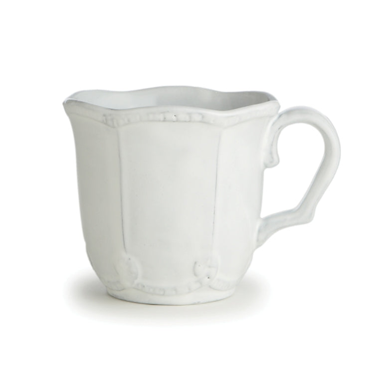 Arte Italica Bella Bianca Beaded Mug