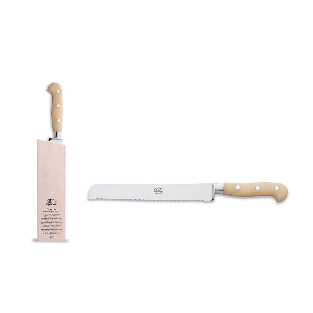 Berti Insieme Knives in White