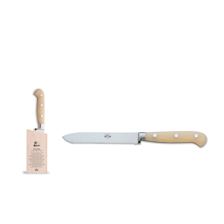 Berti Insieme Knives in White