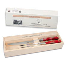 Load image into Gallery viewer, Berti Carving Set in Red
