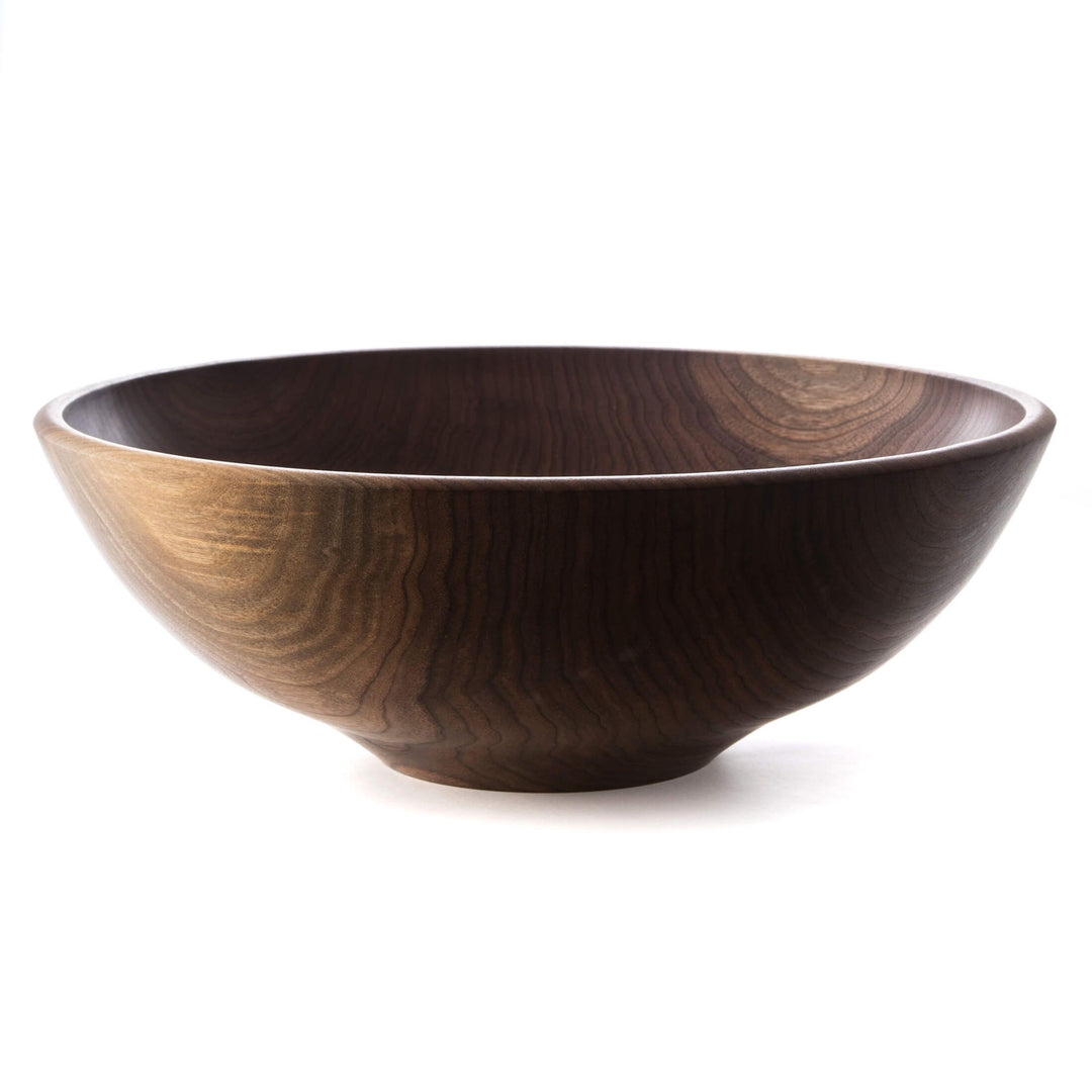 Andrew Pearce Black Walnut Wood Champlain Bowl, 20"