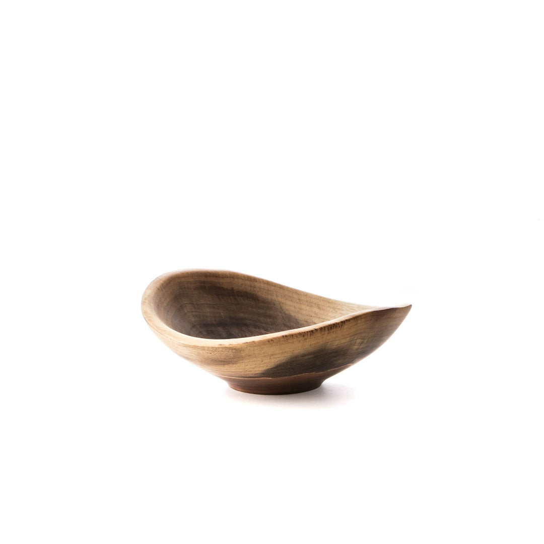 Andrew Pearce Black Walnut Wood Live Edge Bowl, 9"