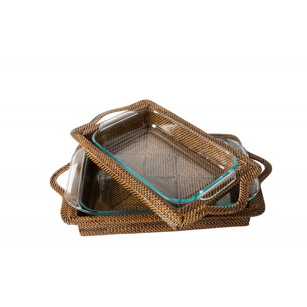 Calaisio Rectangular Baker w/ Pyrex Insert - Thumbnail 2