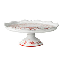Load image into Gallery viewer, Juliska Country Estate Winter Frolic Ruby Cake Stand
