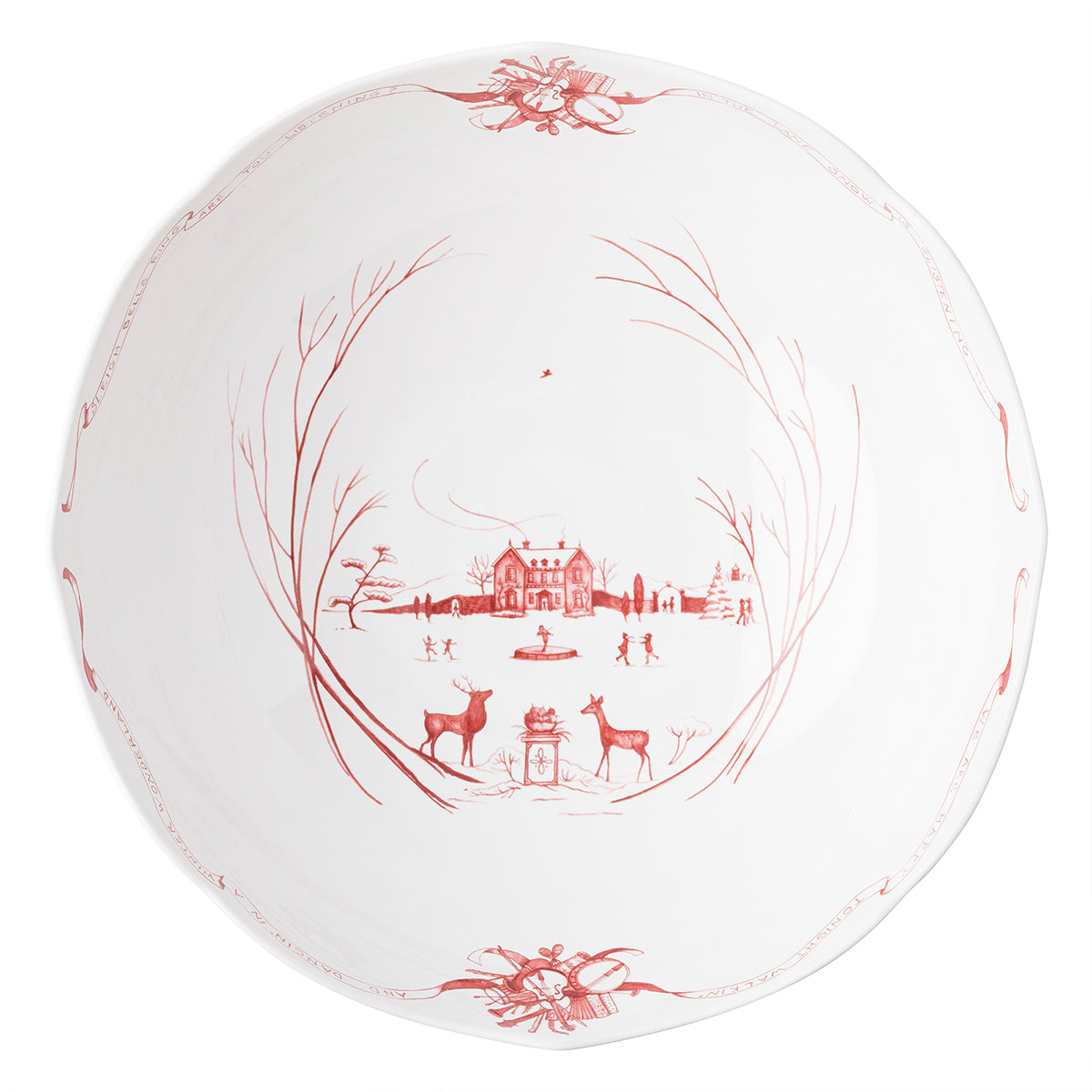 Juliska Winter Frolic Centerpiece Bowl - Thumbnail 2