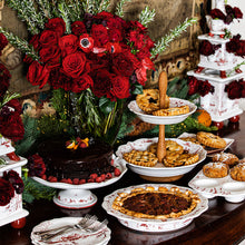 Load image into Gallery viewer, Juliska Country Estate Winter Frolic Ruby Pie Dish
