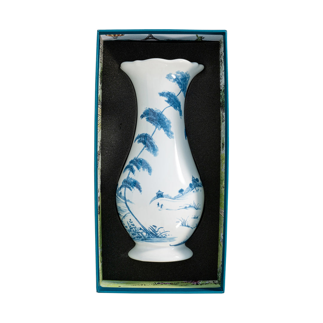 Juliska Country Estate Delft Blue Vase 9"