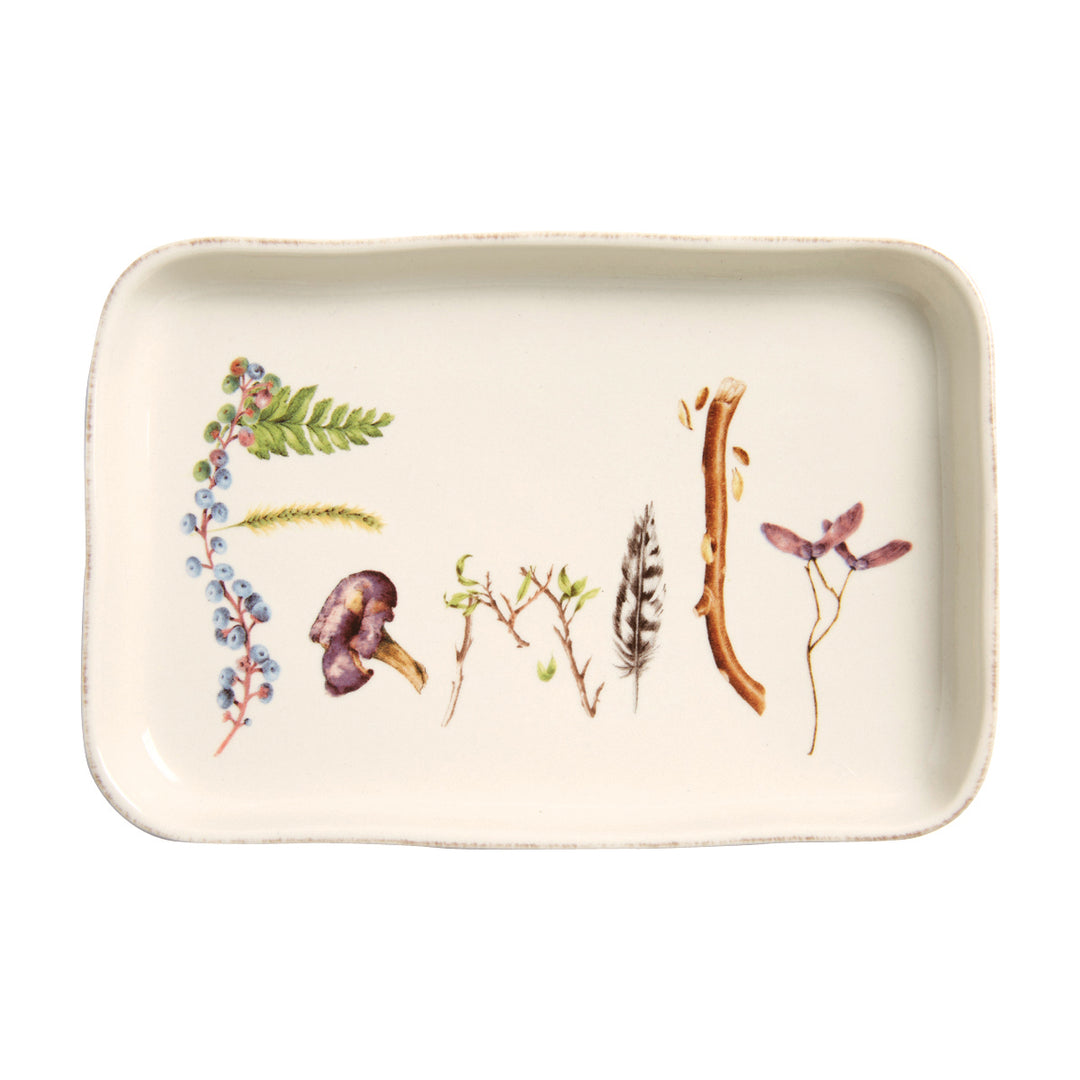 Juliska Forest Walk "Family" Gift Tray