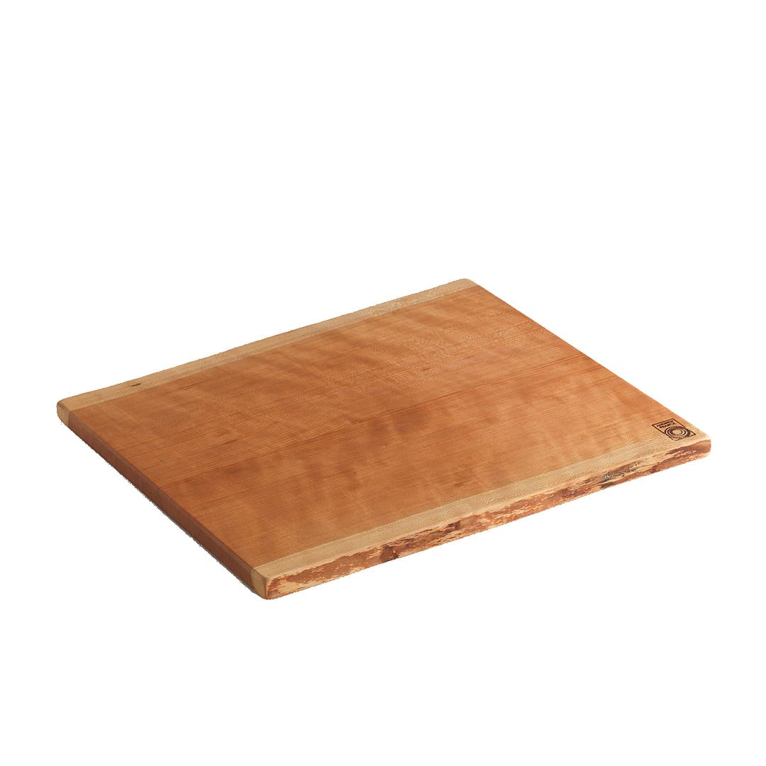 Andrew Pearce Cherry Wood Double Live Edge Cutting Board, Medium