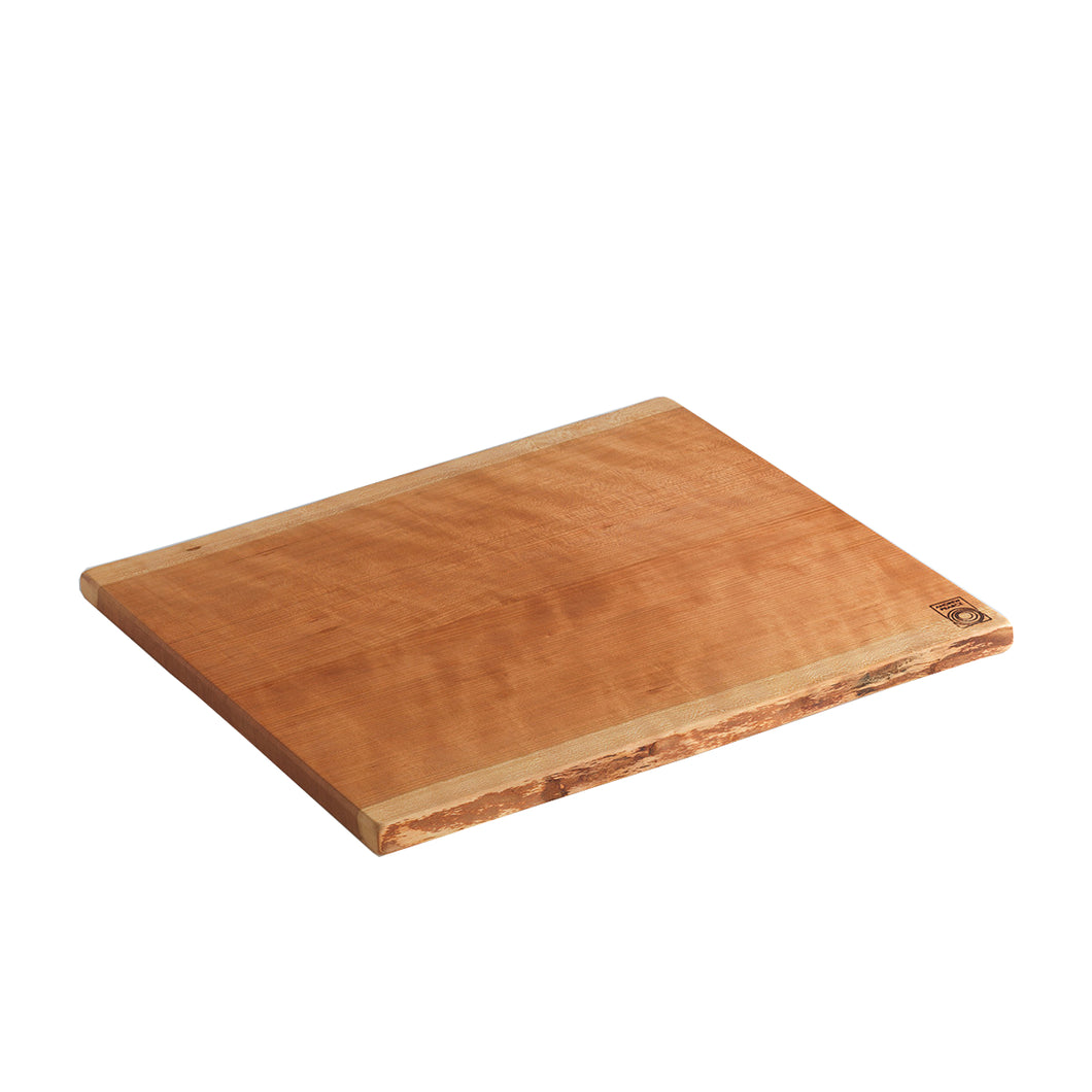 Andrew Pearce Cherry Wood Double Live Edge Cutting Board, Large