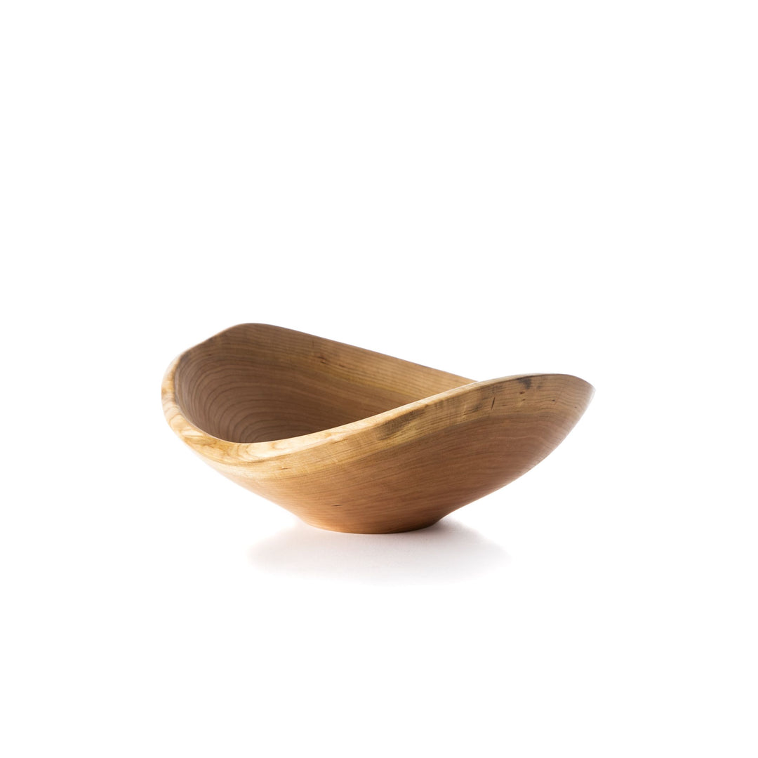 Andrew Pearce Cherry Wood Live Edge Bowl, 12"