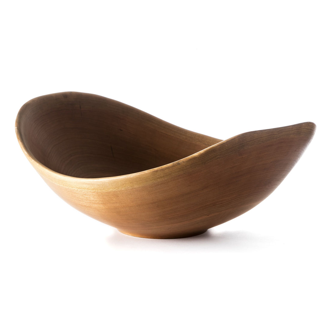 Andrew Pearce Cherry Wood Live Edge Bowl, 20"