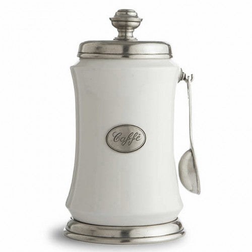 Arte Italica Tuscan Coffee Canister & Spoon