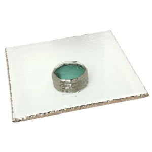 Annieglass Edgey Square Pedestal Stand