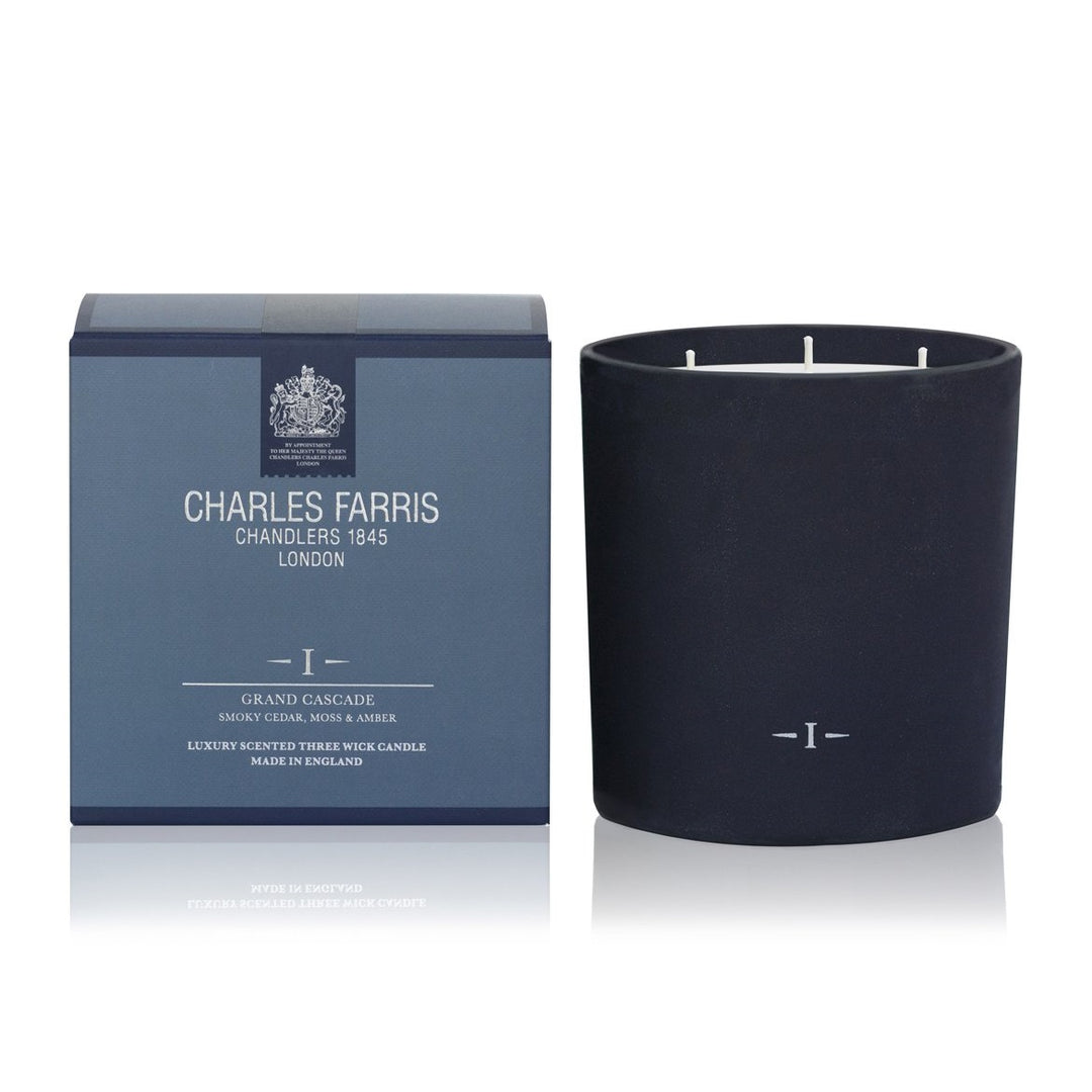 Charles Farris Grand Cascade, No. I 3-Wick Candle