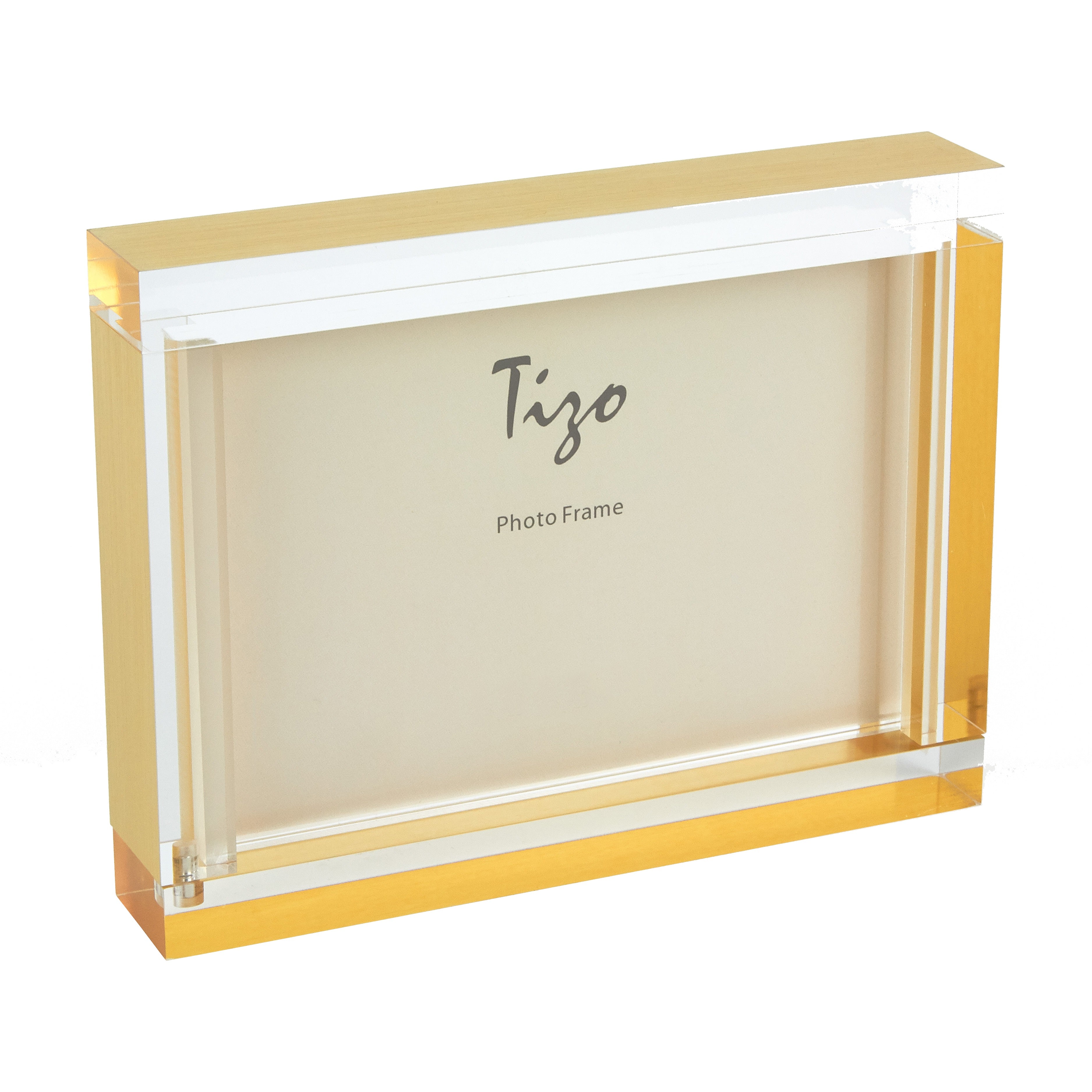 Tizo Gold Clear Horizontal Frame – Charleston Street