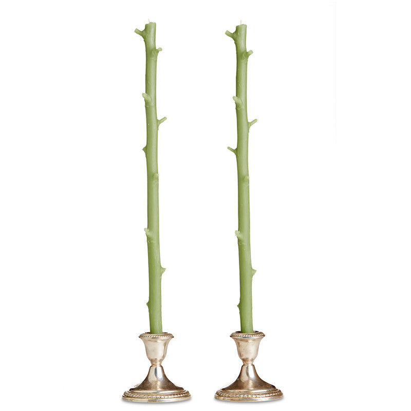 Hickory Stick Candles, Pair Sour Apple