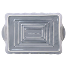 Load image into Gallery viewer, Vietri Italian Bakers Gray Rectangular, Large
