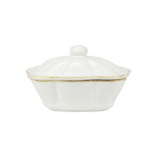 Load image into Gallery viewer, Vietri Italian Bakers White Covered Casserole
