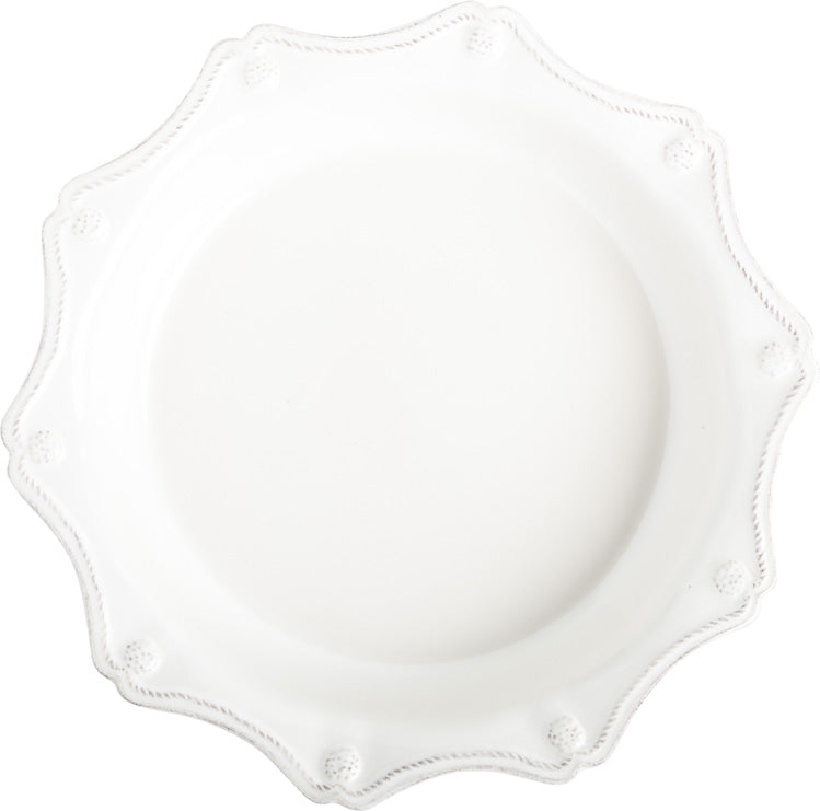 Juliska Berry & Thread Whitewash Pie/Quiche Dish