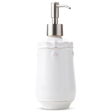 Load image into Gallery viewer, Juliska Berry &amp; Thread Whitewash Soap/Lotion Dispenser
