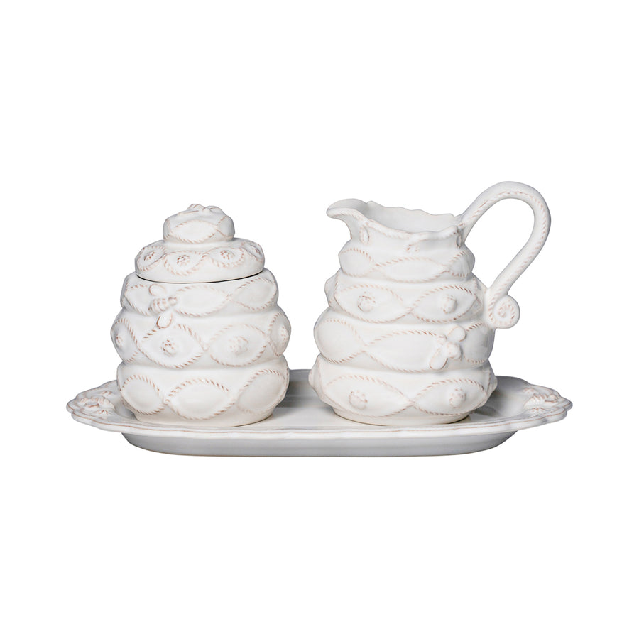 Juliska Jardins du Monde Cream & Sugar Set