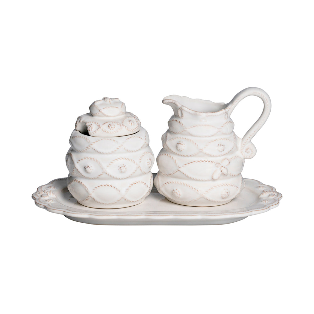 Juliska Jardins du Monde Cream & Sugar Set