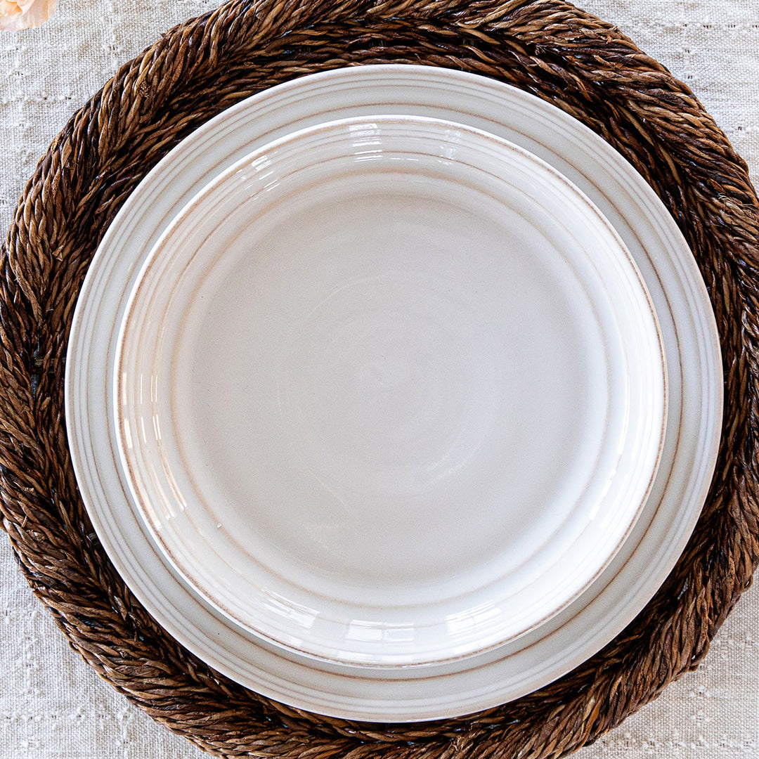 Juliska Bilbao Whitewash 5 Piece Place Setting