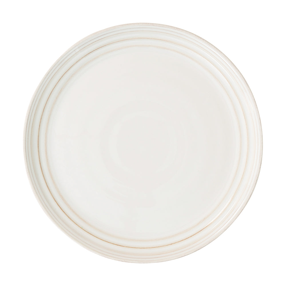 Juliska Bilbao Whitewash 5 Piece Place Setting dinner plate