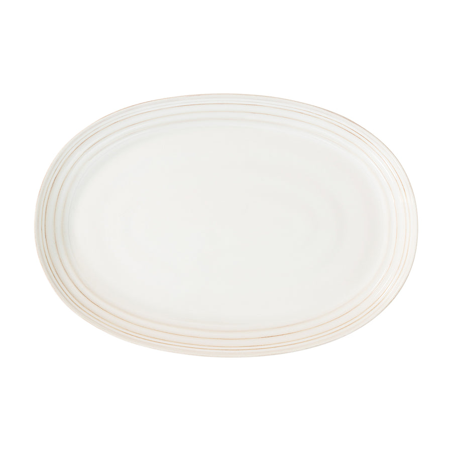 Juliska Bilbao Whitewash Platter, 17"