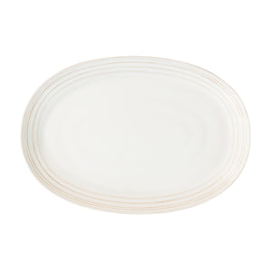 Juliska Bilbao Whitewash Platter, 17"