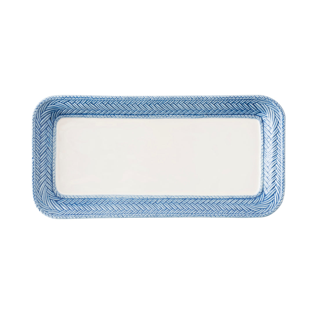 Juliska Le Panier White / Delft Blue Hostess Tray