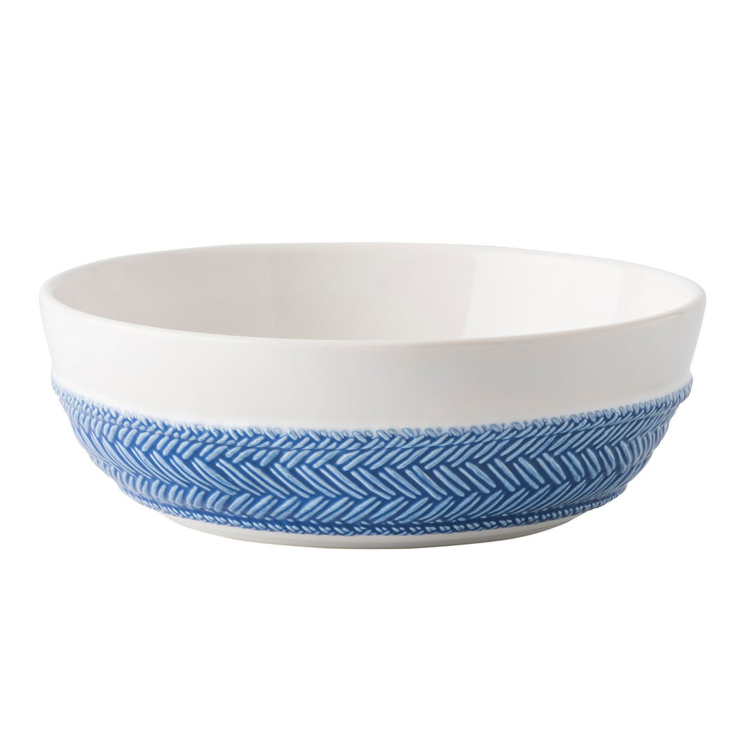 Juliska Le Panier White / Delft Blue Pasta/Soup Bowl