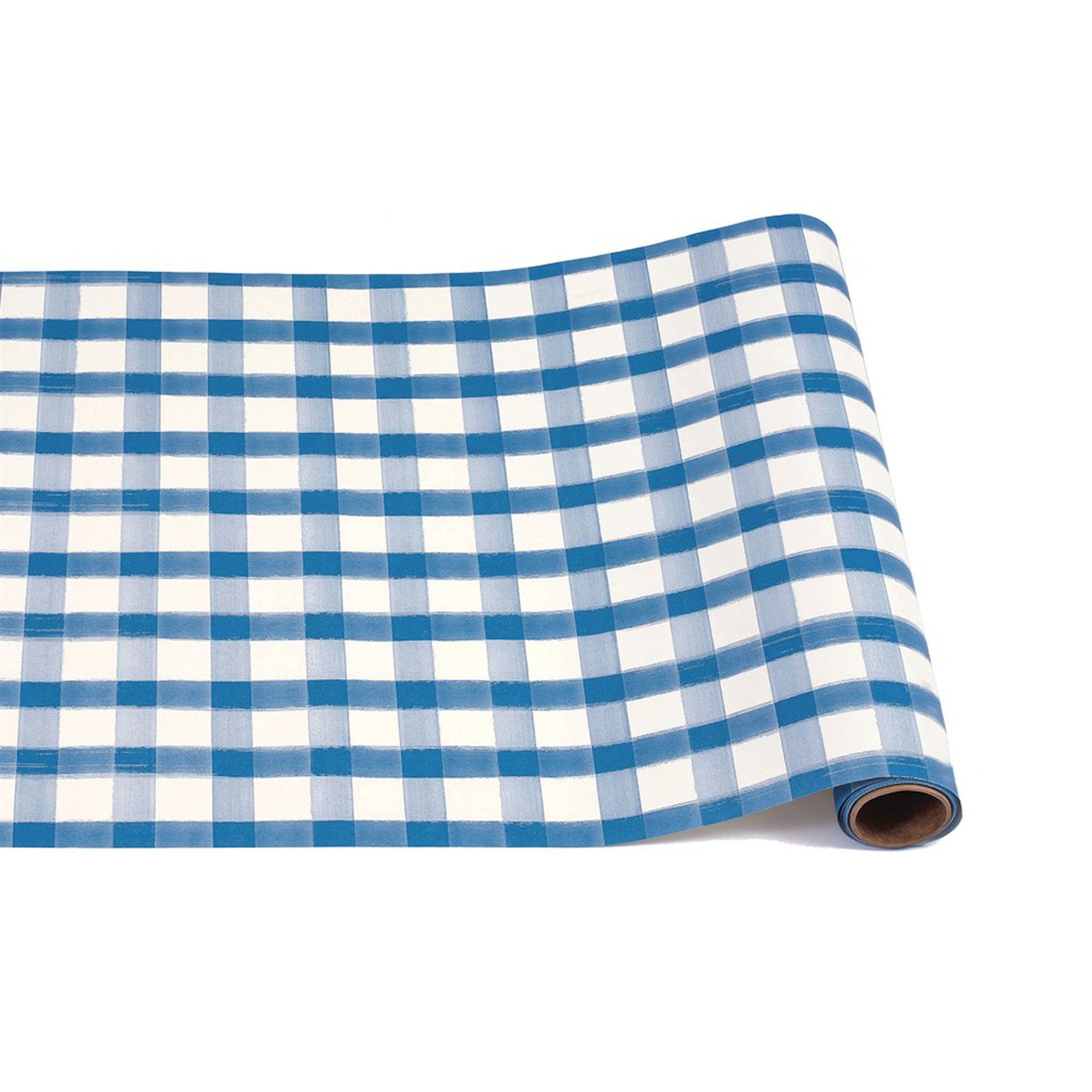 Blue Check Paper Runner – Charleston Street