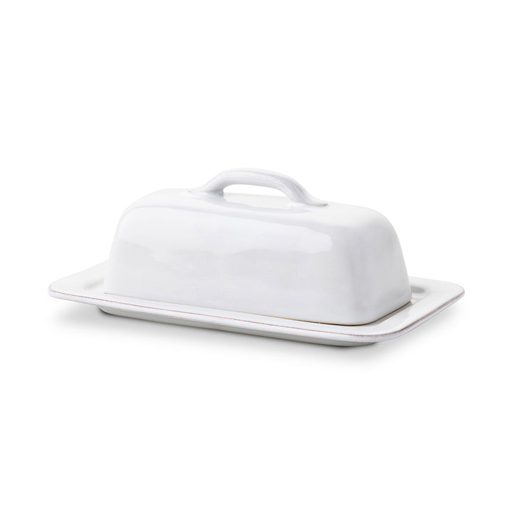 Juliska Puro Whitewash Butter Dish