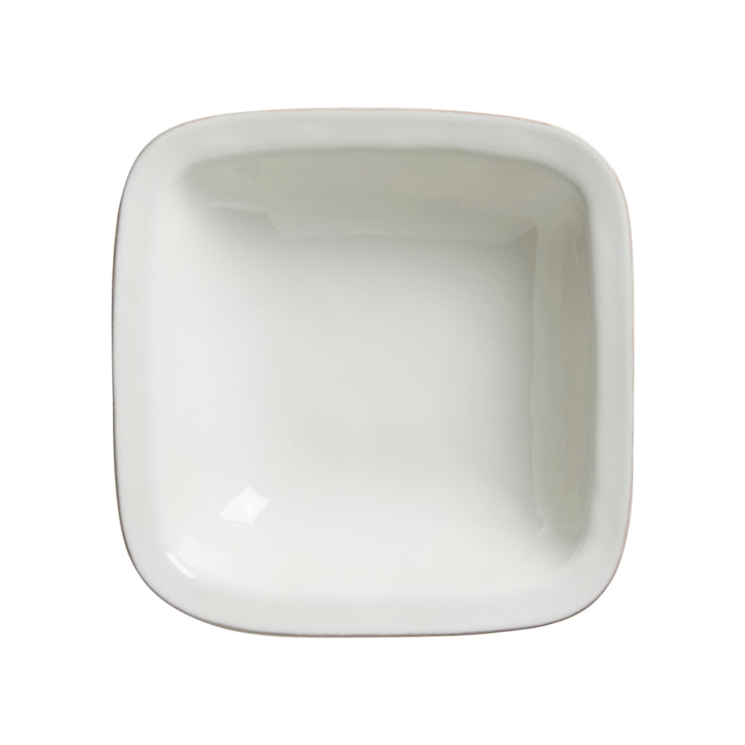 Juliska Puro Whitewash Rounded Square Serving Bowl 10.5"