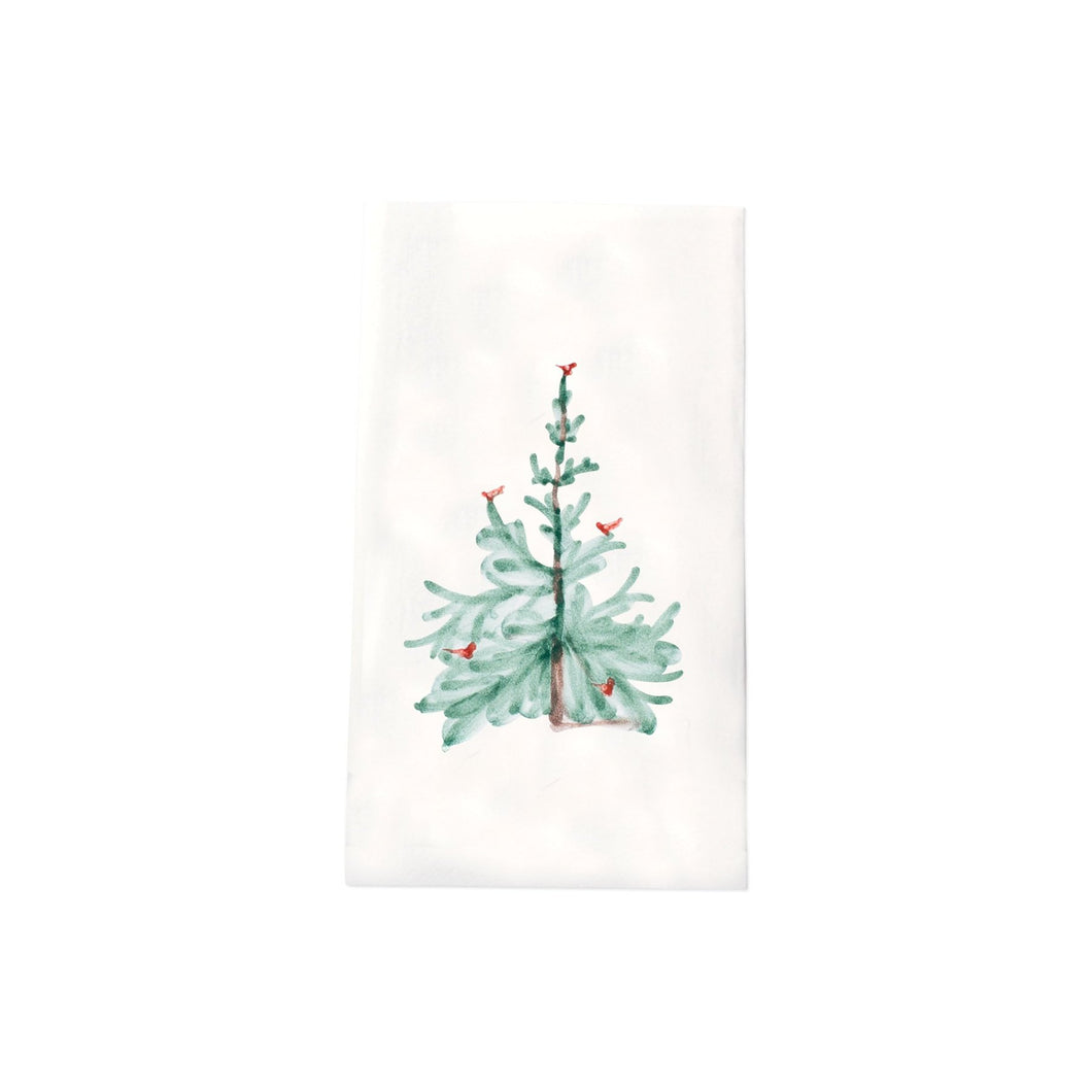 Vietri Lastra Holiday Guest Towel Napkins