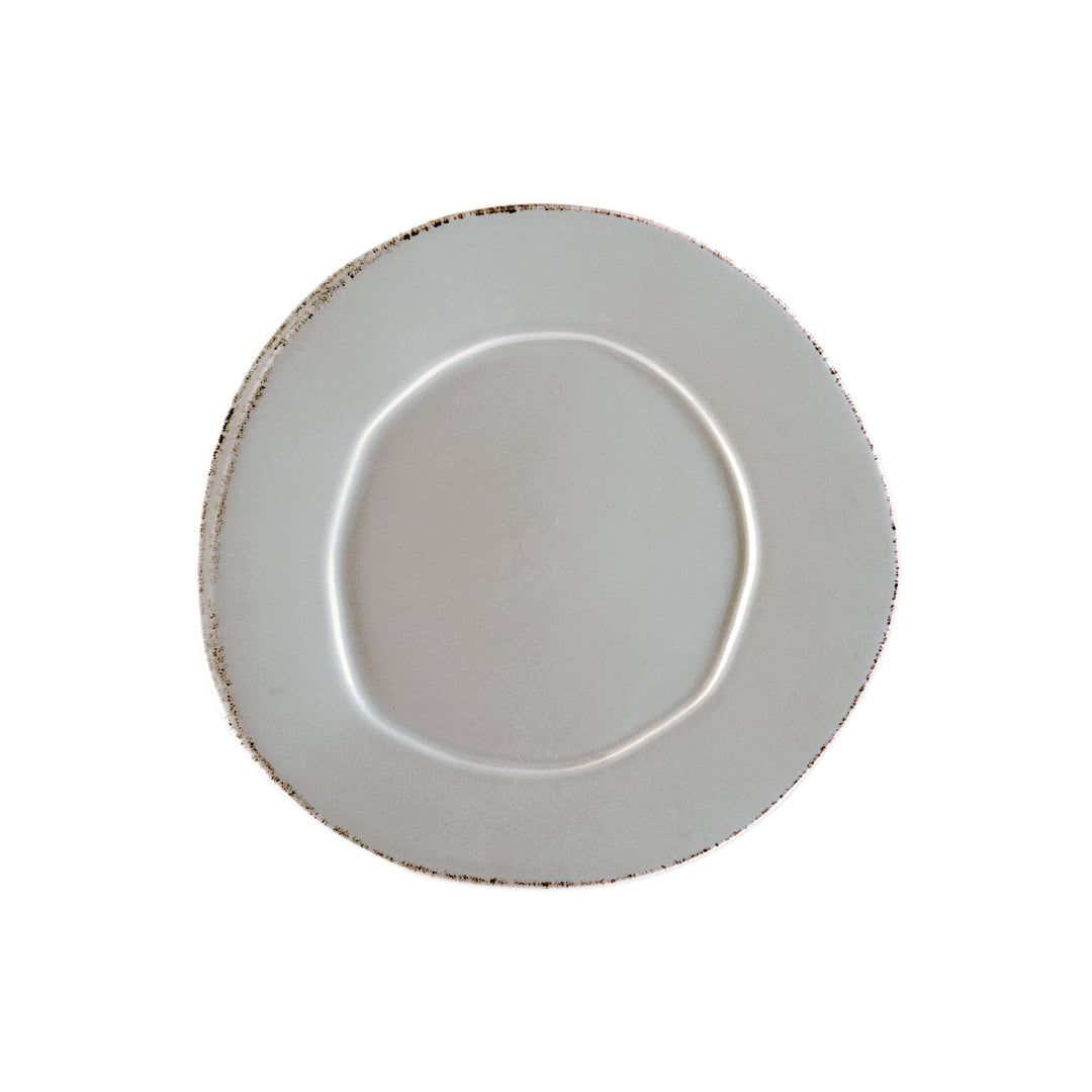 Vietri Lastra Gray Salad Plate