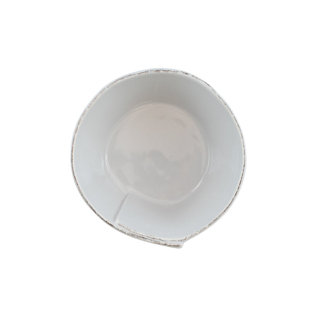 Vietri Lastra Light Gray Stacking Cereal Bowl