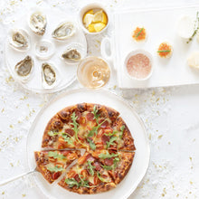 Load image into Gallery viewer, Vietri Lastra White Pizza Platter
