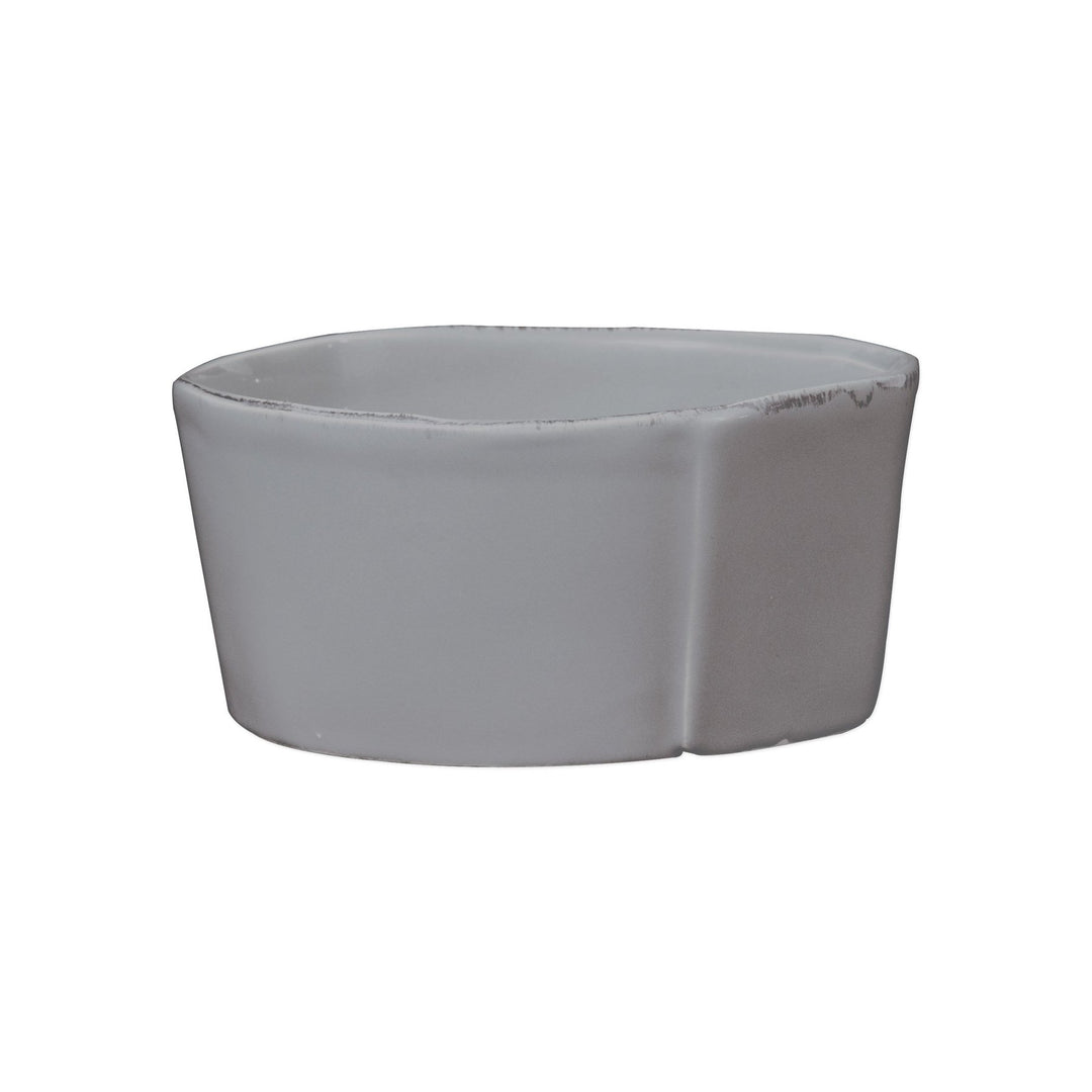 Vietri Lastra Gray Medium Serving Bowl