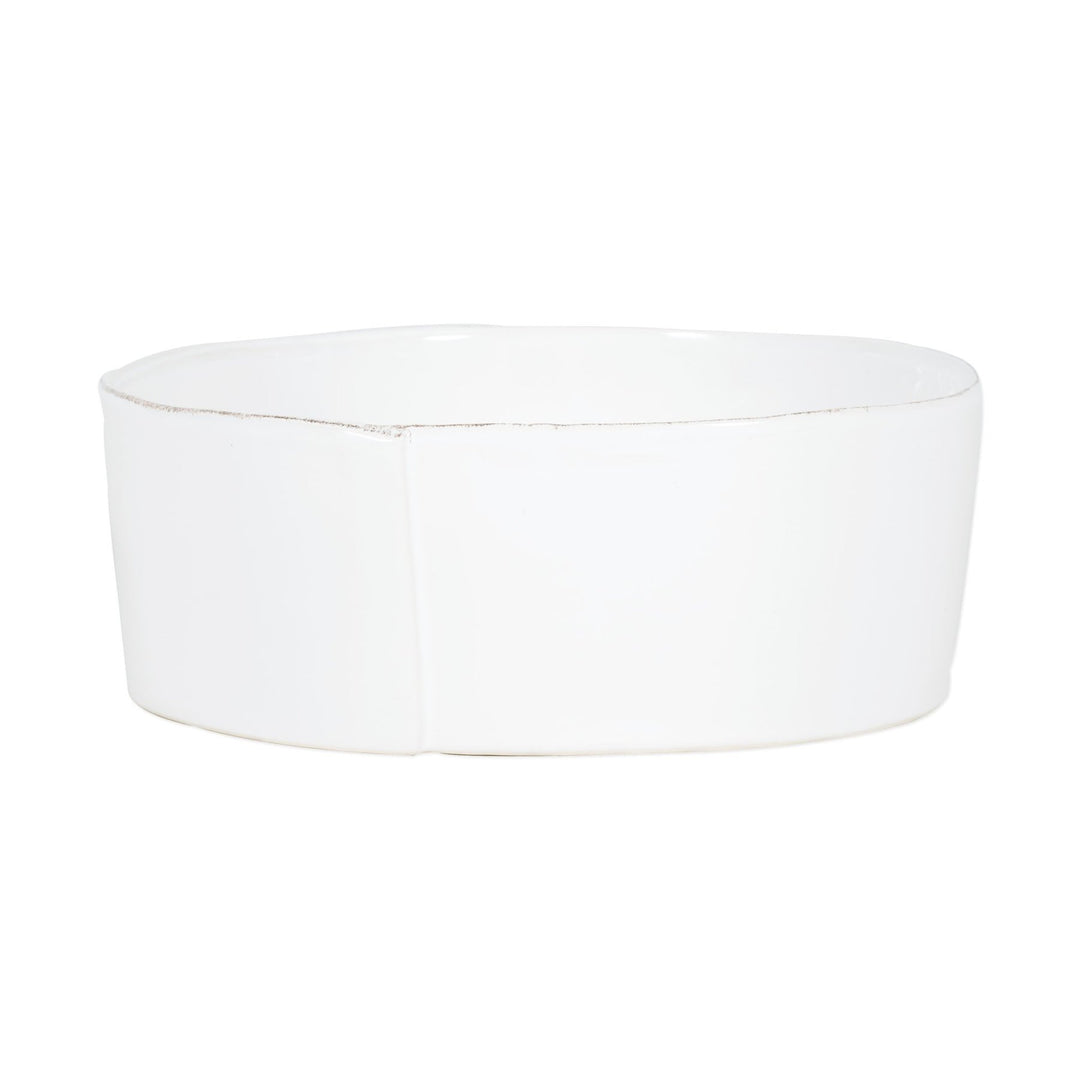 Vietri Lastra White Large Serving Bowl