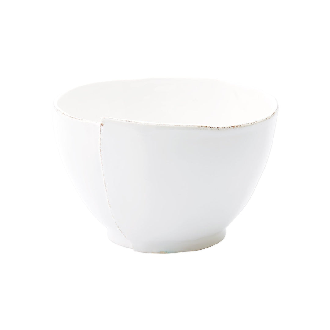 Vietri Lastra White Deep Serving Bowl