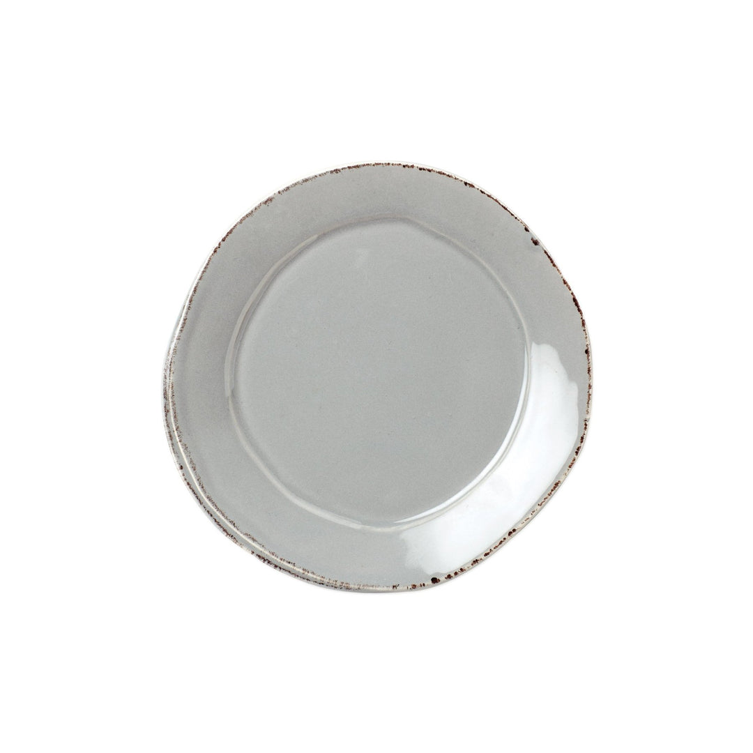 Vietri Lastra Gray Canape Plate